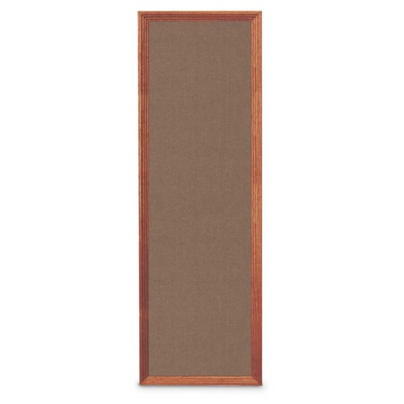 United Visual Products Slim Style Indoor Enclosed Corkboard, 24 UVRDS23SBH-GOLD-KEYLIME